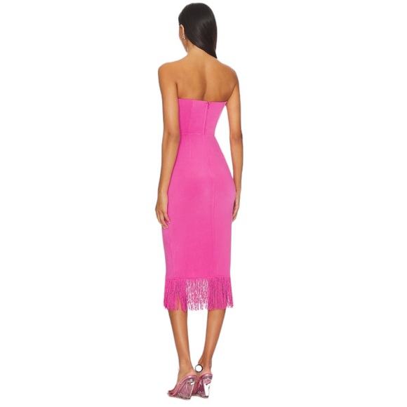 REVOLVE- NBD PURNA MIDI DRESS SIZE SMALL - Picture 3 of 5